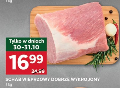 Schab wieprzowy dobrze wykrojony promocja w Stokrotka