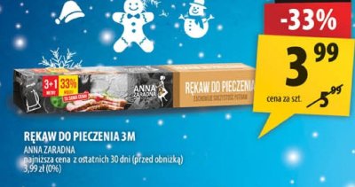 Rękaw do pieczenia 3m Anna Zaradna promocja w Arhelan