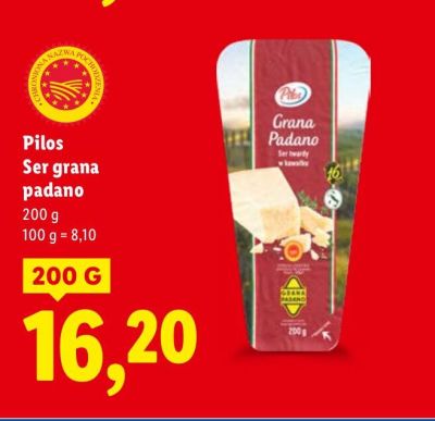 Ser Grana padano promocja w Lidl