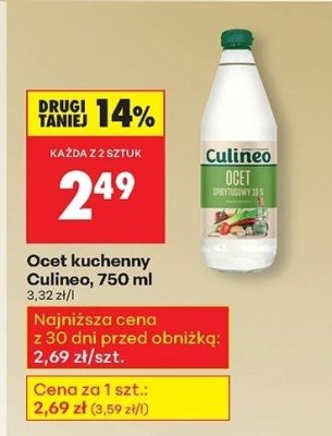 Ocet kuchenny 750 ml promocja w Biedronka