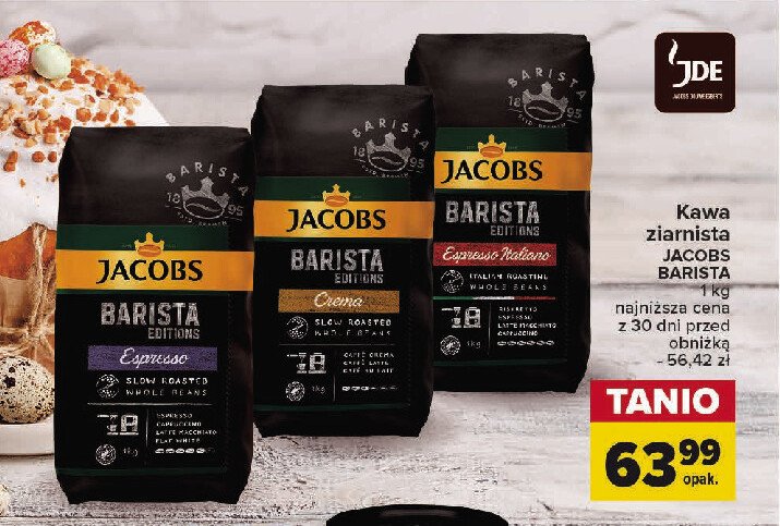 Kawa Jacobs barista editions espresso promocja