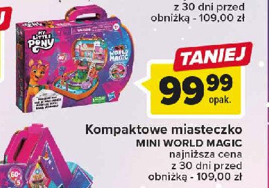 Kompaktowe miasteczko My little pony promocja