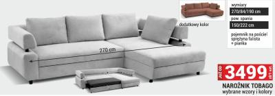 NAROŻNIK TOBAGO promocja w Merkury Market