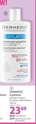 Szampon DERMEDIC Capilarte szampon kojący do skóry nadwrażliwej promocja w Hebe