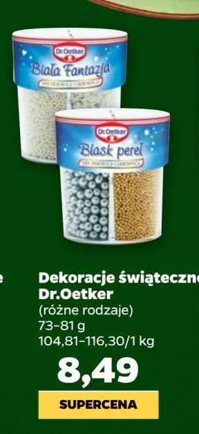 Posypka blask pereł mix Dr. oetker promocja