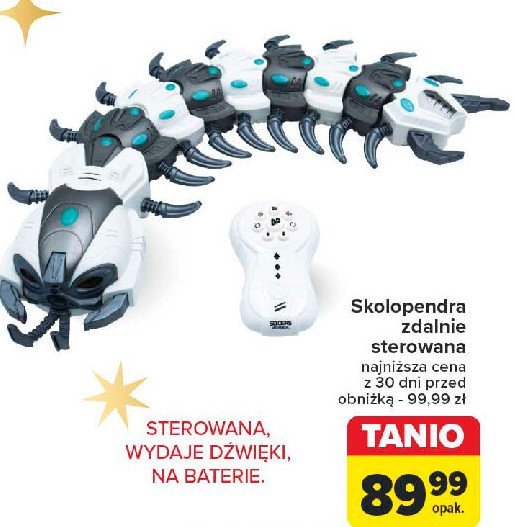 Skolopendra zdalnie sterowana promocja w Carrefour