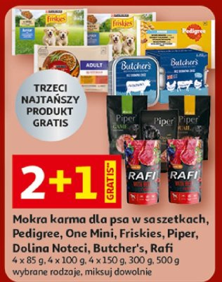 Mokra karma dla psa Pedigree promocja w Auchan