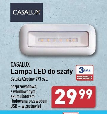 Lampa led do szafy Casalux promocja