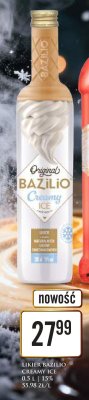 Likier Bazilio Creamy Ice 0,5 l 15% promocja w Dino