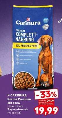 Karma Premium dla psów z kurczakiem promocja w Kaufland