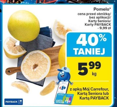 Pomelo promocja w Carrefour Market