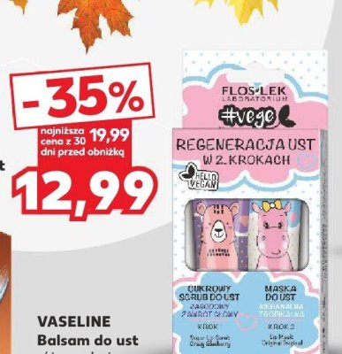 FLOS-LEK Peeling + Maska do ust różne rodzaje promocja w Kaufland
