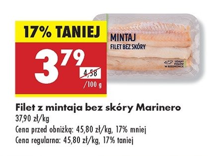 Mintaj filet bez skóry Marinero promocja