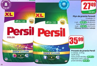 Proszek do prania Deep Clean Color promocja w Dino