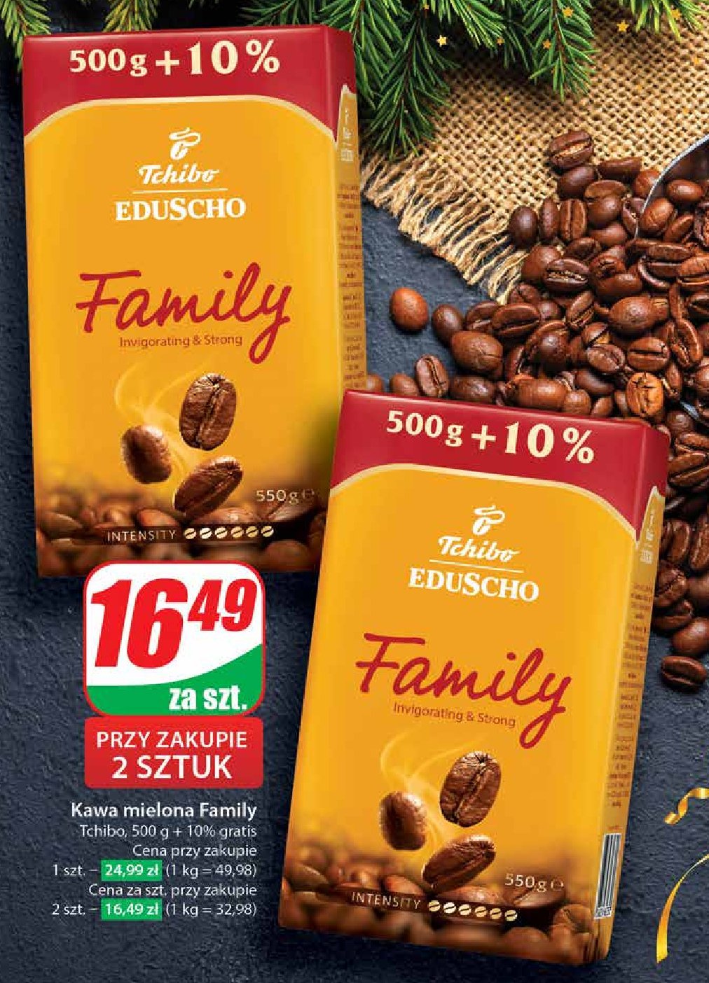 Kawa Tchibo family eduscho Tchibo cafe promocja