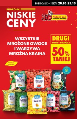 Warzywa na patelnie po włosku Mroźna Kraina promocja w Biedronka