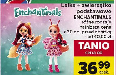 Lalka + zwierzątko enchantimals Mattel promocja