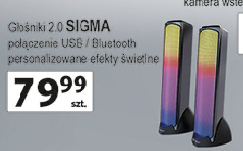 Głośnik stereo sigma Tracer promocja w Auchan