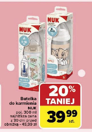 Butelka 300 ml Nuk promocja w Carrefour