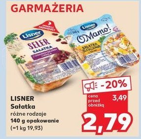 Sałatka śledziowa z jajkiem Lisner o mamo! promocja