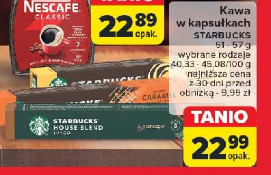 Kawa Starbucks grande house blend promocja