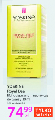 Serum liftinguj膮ce naprawcze do twarzy Yoskine promocja