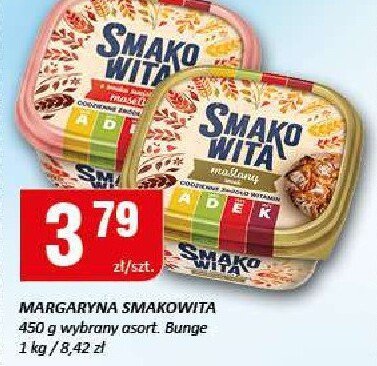 Margaryna Smakowita 450g promocja w Chorten