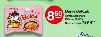 Danie Buldak Ramen Carbonara promocja w Żabka