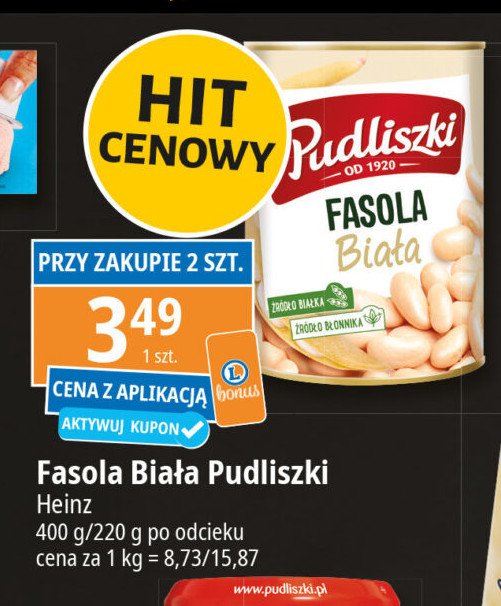 Fasola bia艂a Pudliszki promocja