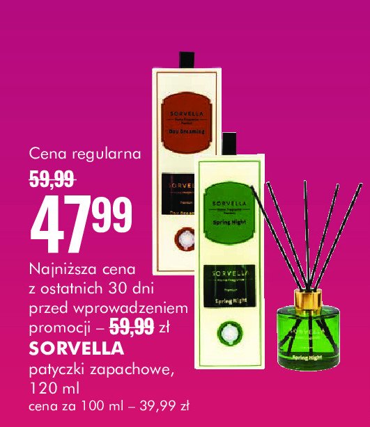 Dyfuzor zapachowy day dreaming Sorvella promocja