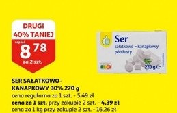 Ser sałatkowo-kanapkowy półtłusty Podniesiony kciuk promocja