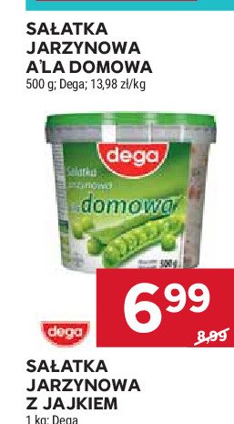 Sałatka jarzynowa a'la domowa Dega promocja