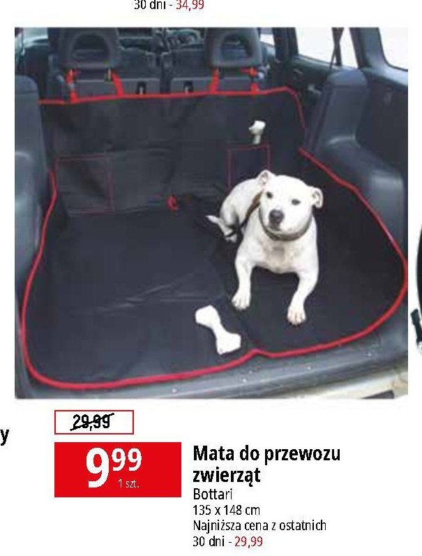 Mata do przewo偶enia zwierz膮t 135 x 148 cm Bottari promocja