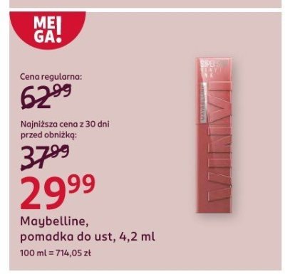 Pomadka do ust promocja w Rossmann