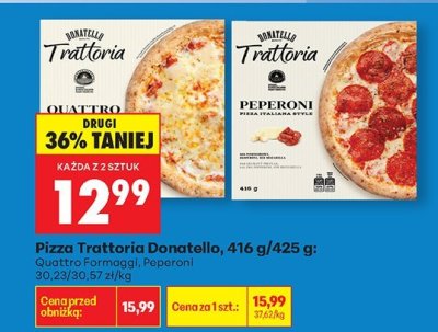 Pizza Trattoria Donatella Peperoni promocja w Biedronka