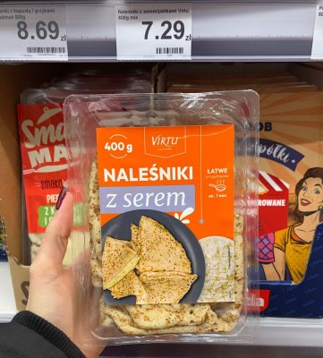 Naleśniki z serem  promocja w Dino