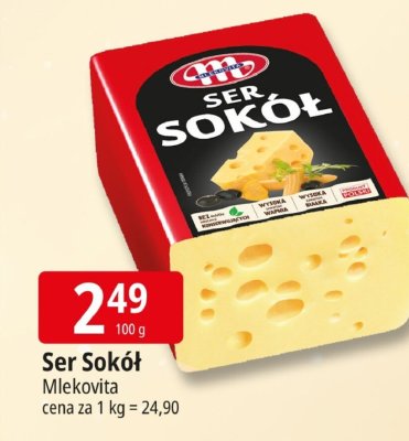 Ser Sokół Mlekovita promocja w Leclerc