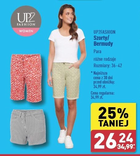 Szorty 36-42 Up2fashion promocja