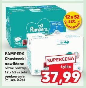 Chusteczki nawilżane Pampers sensitive promocja