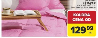 Kołdra Pierze 160 x 200 cm promocja w Carrefour