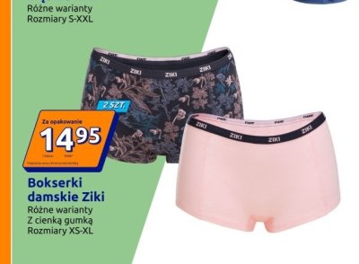 Bokserki damskie Ziki promocja w Action