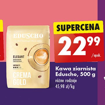 Kawa Eduscho crema gold promocja