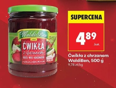 Ćwikła z chrzanem promocja w Biedronka