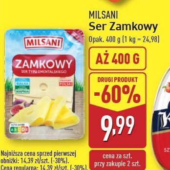 Ser zamkowy Milsani promocja