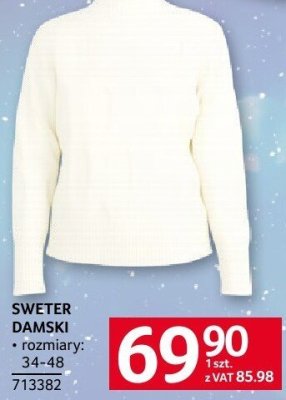 Sweter damski xs-2xl promocja w Selgros
