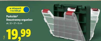 Dwustronny organizer promocja w Lidl