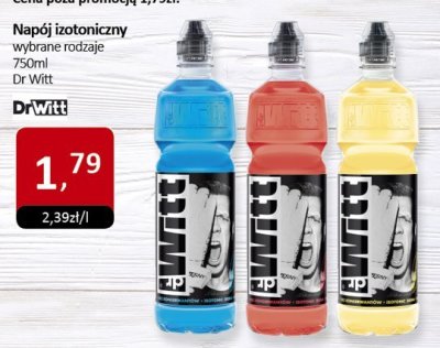 Napój izotoniczny Dr Witt promocja w Market Point