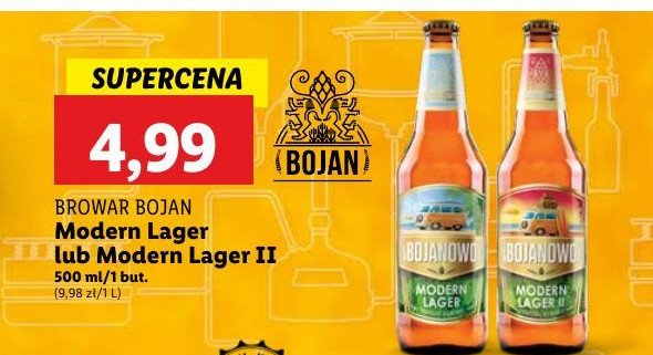 Piwo Bojanowo modern lager ii promocja