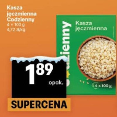 Kasza jęczmienna Codzienny promocja w Delikatesy Centrum