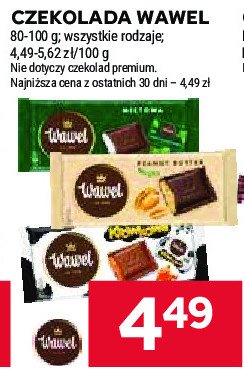 Czekolada Wawel peanut butter promocja